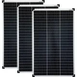 3x 100 Watt 36V monokristallin Solarmodule Solarpanel Wohnmobil Garten Camoing