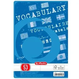 Herlitz Vokabelheft A5 Lineatur 53 32 Blatt