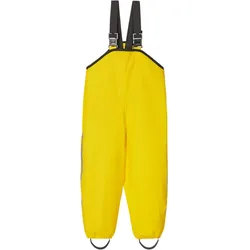 Regenhose Lammikko - wasserdicht. PVC-frei und mit reflektierenden Details GELB 74