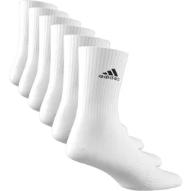 adidas Cushioned Sportswear Crew Socken 6er Pack White / Black 43-45