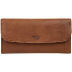 Piké Brieftasche, echt Leder Piké braun