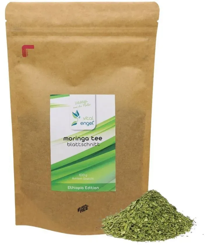 Moringa Blattschnitt / Tee (100g) Ethiopia-Edition - Vital Engel