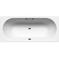 Kaldewei Classic duo Badewanne 290910113001 180x75cm, Griffloch, Perl-Effekt, weiß