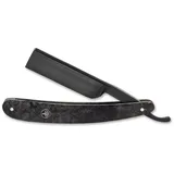 Böker Black Amboina Rasiermesser mit einer hochfesten Kohlenstoffstahl Klinge - Heft aus exotischem Amboina Holz
