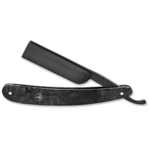 Böker Black Amboina Rasiermesser mit einer hochfesten Kohlenstoffstahl Klinge - Heft aus exotischem Amboina Holz