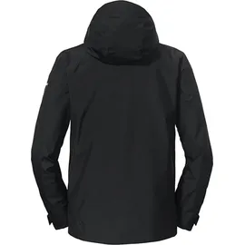 Schöffel Trekking-Wanderjacke Kreuzjoch M Größe 52 in Schwarz