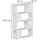 Vicco Raumteiler Eneos 80 x 124,5 x 24 cm Weiß
