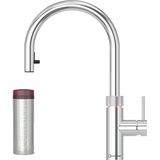 Quooker Flex verchromt glänzend Wasserhahn PRO3 kochendes Wasser Reservoire