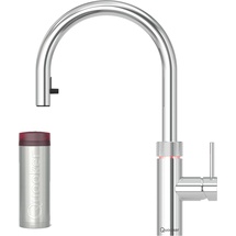 Quooker Flex verchromt glänzend Wasserhahn PRO3 kochendes Wasser Reservoire