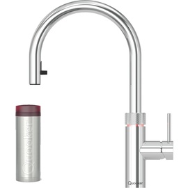 Quooker Flex verchromt glänzend Wasserhahn PRO3 kochendes Wasser Reservoire
