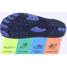 dotales Flowstep Barfußschuhe 36 Blau