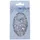 Cerdá Disney Stitch Haarbürste, ovales blaues Design mit beweglichem flüssigem Glitzer und niedlichem Alien-Motiv