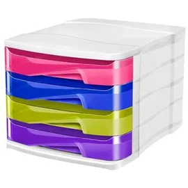 CEP Schubladenbox Happy, 4 Schbe, bunt