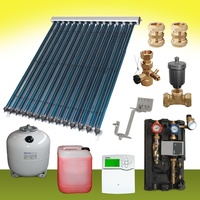 Vakuumröhrenkollektor Solaranlage Solarthermie Brauchwassererwärmung Warmwasser