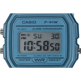 Casio F-91ws-2ef Uhr Blue One Size