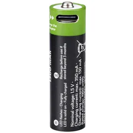 VOLTCRAFT VC-AA1300USB USB-C® Akku Li-Ion 1300 mAh 1.5 V 4 St.