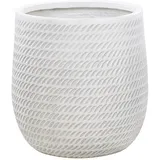 Beliani Livadia Ø 39 x 44 cm Weiß