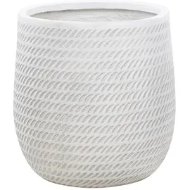 Beliani Livadia Ø 39 x 44 cm Weiß