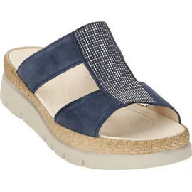 Gabor Sandalen Sandaletten Glamour Pantoletten Glitzer 63.721.16 63.721.16 in blau 42