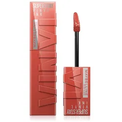 Maybelline Super Stay Vinyl Ink Lippenstift 125 - Keen 4.2 ml Dunkelrot 