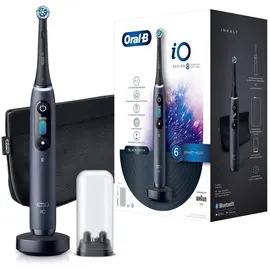 Oral B iO Series 8 violet ametrine + 2. Handstück black onyx + Aufsteckbürste 3 St.