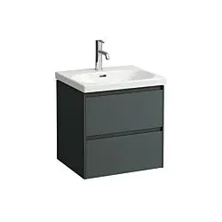 LAUFEN Lani Waschtischunterschrank H4035221122661 53,4x51,5x44,2cm, 2 Schubladen, verkehrsgrau