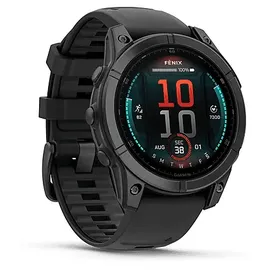 Garmin fenix E 47 mm Schwarz/Schiefergrau