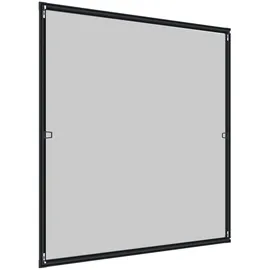 WINDHAGER Insektenschutz Fenster 100x120cm Anthrazit,