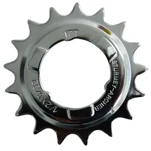 SunRace Steckkranz 17 Zähne 1/2 x 3/32 grau