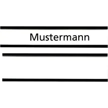 Franken Etikettenhalter magnetisch dunkelbraun