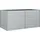 vidaXL Garten-Hochbeet verzinkter Stahl rechteckig 160 x 80 x 77 cm Silber 
