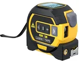 3-in-1 Laser-entfernungsmesser, Digitaler Laser-entfernungsmesser Mit Lcd-bildschirm, 40 M Laser-entfernungsmesser, 5 M Maßband, Flächen-/volumen-/entfernungsberechnung/pythagoras-funktion – Crezuo