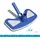 EDM Manueller Poolreiniger Classic 29x24x4cm Blau