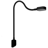 Kalb Ilios LED-Bettleuchte Mit USB-C Wand- und Winkelmontage Flexibler Arm Dimmbar 1er Set Schwarz