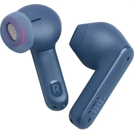 JBL Tune Flex TWS – Wasserdichte, True-Wireless In-Ear-Kopfhörer mit Noise-Cancelling - Blau – Mit bis zu 32 h Musikwiedergabe