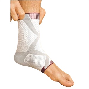Tricodur TaloMotion Aktiv Bandage anthrazit links Gr. L, Knöchel- und Sprunggelenksbandagen