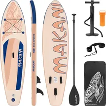 ECD Germany SUP Board Stand Up Paddle Board 320 x 80 x 15 cm apricot