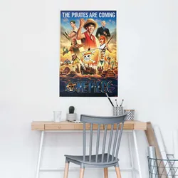 Poster REINDERS "One Piece - live action", bunt (farbe bild(er): bunt), B:61cm H:91,5cm T:0,1cm, Holzwerkstoff, Bilder