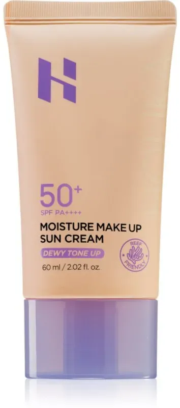Holika Holika Moisture Make Up Sun Cream schützende Tönungscreme für das Gesicht SPF 50+ 60 ml