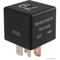 HERTH&BUSS Multifunktionsrelais, 12 V, 15 - 40 A, 6 pins, Diode, Widerstand - 75614606