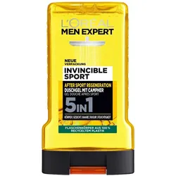 L ́Oréal Men Expert Invincible Sport 5in1 mit Campher Körperreinigung 250 ml Herren