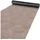 ANRO Läufer Flur Teppich Läufer Küchenläufer Küchenteppich Teppich Velours rutschfest waschbar für Flur, Schlafzimmer, Wohnzimmer, Küche Baker Braun 100 x 140cm