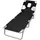 vidaXL Klappliege 67 x 62 x 27 cm Schwarz