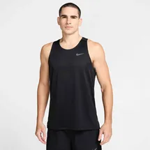 Nike Stride Laufshirt Schwarz L