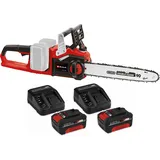 Einhell, Kettensäge, PROFESSIONAL Akku-Kettensäge GP-LC 36/35 Li + 2x Starterset 4,0 Ah (Akku Kettensäge)