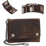 GREENLAND Montana Geldbörse Unisex braun