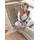 W.Schillig Relaxliege daily dreams Leder 95 x 91 x 170 cm braun mit Kissen