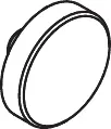 Hewi Befestigungsschraube 67734SC Edelstahl pulverbeschichtet dunkelgrau perlglimmer tiefmatt