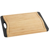 Wenko Schneidebrett Bambus Anti-Rutsch L 39,5 x 28 cm, Braun