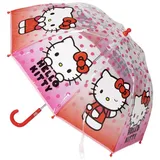 HELLO KITTY Regenschirm Rot
